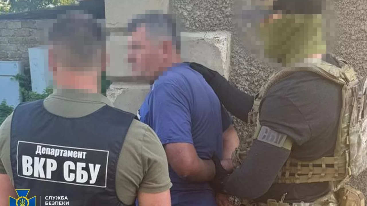 Задержанный агент РФ / Фото: СБУ