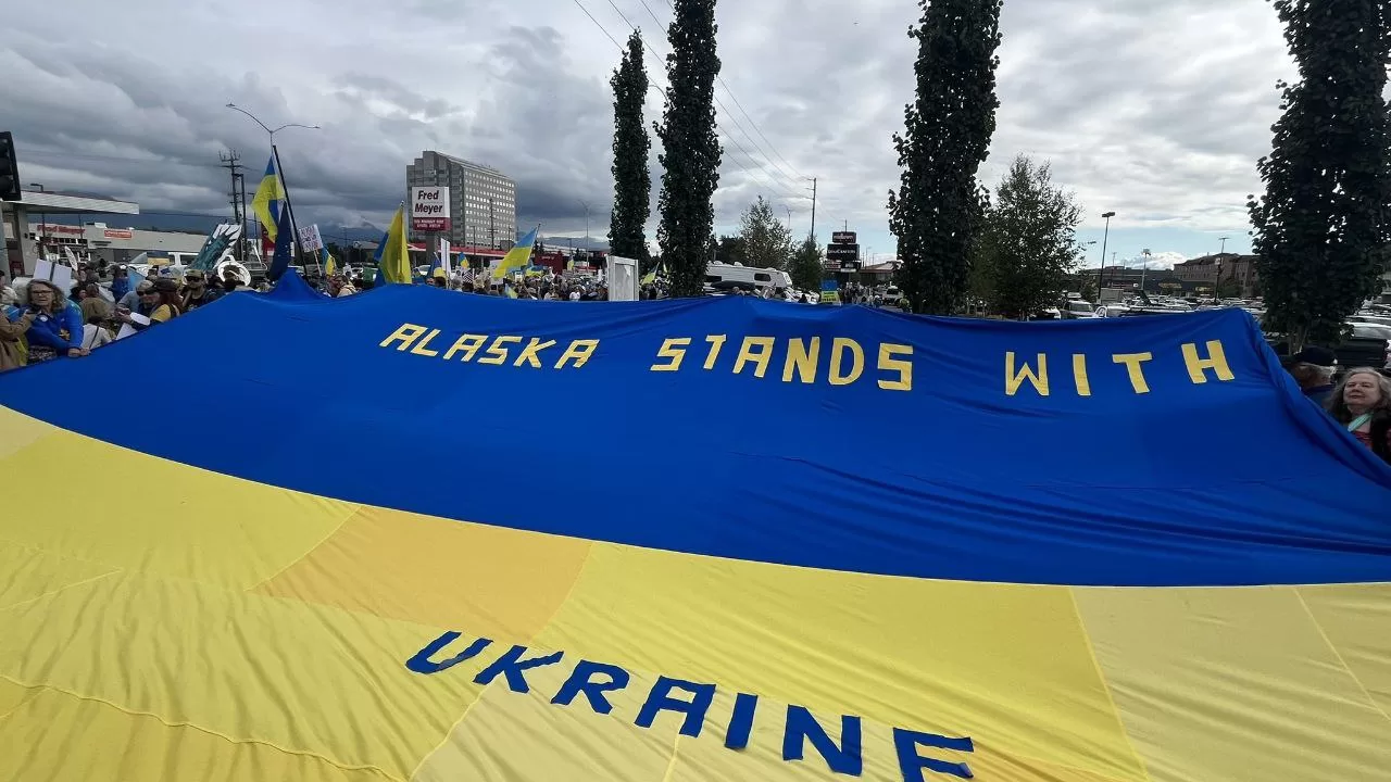 Акція в Анкориджі / Фото: Ostap Yarysh, X