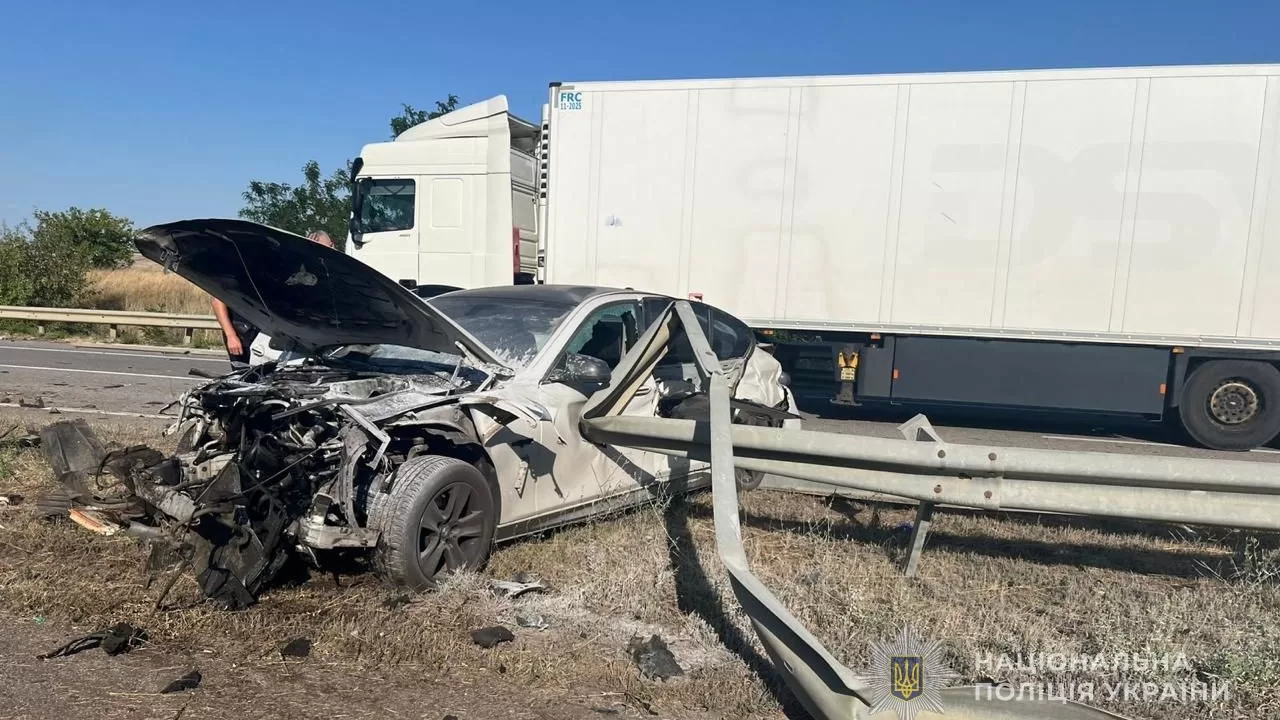 На Одещині в ДТП загинула жінка / Фото: ГУНП в Одеській області