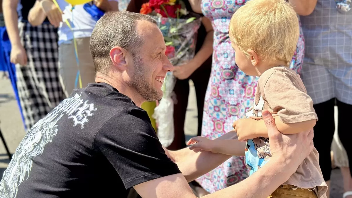 Все пограничники-защитники острова Змеиный – дома! / Фото Госпогранслужбы Украины