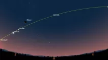 Planet Parade / Photo: SkySafari Virtual Planetarium