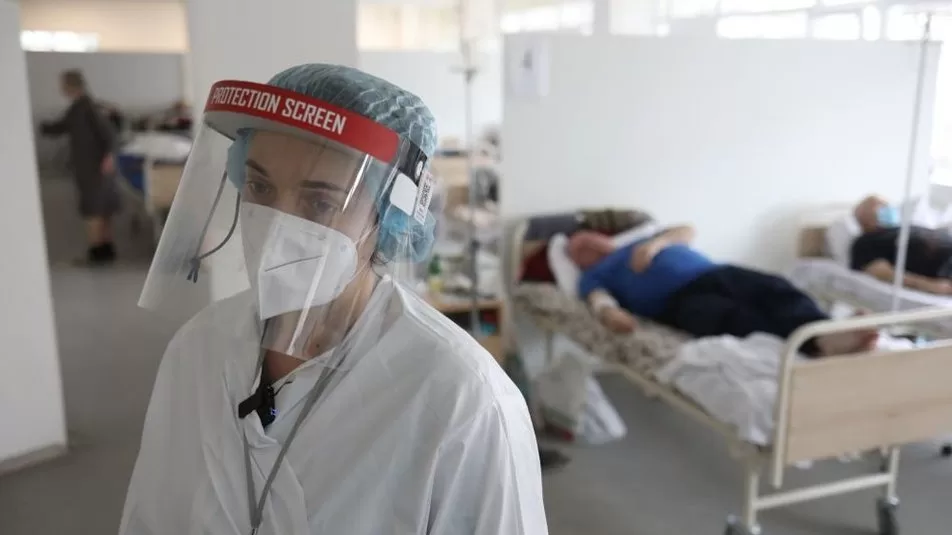 Відділення з хворими на коронавірус / Фото: пресслужба Львівської міської ради