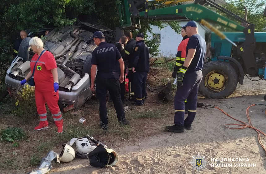 У ДТП на Одещині загинув чоловік / Фото: ГУНП в Одеській області