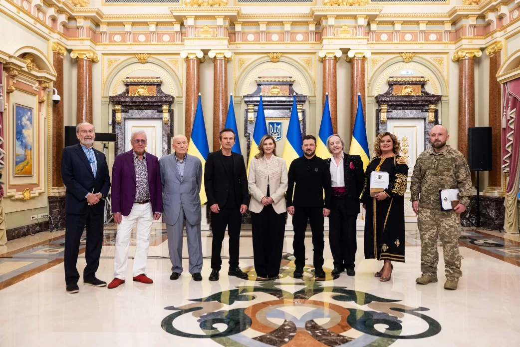 Лавреати відзнаки "Національна легенда України" 2025 / Фото: Офіс Президента