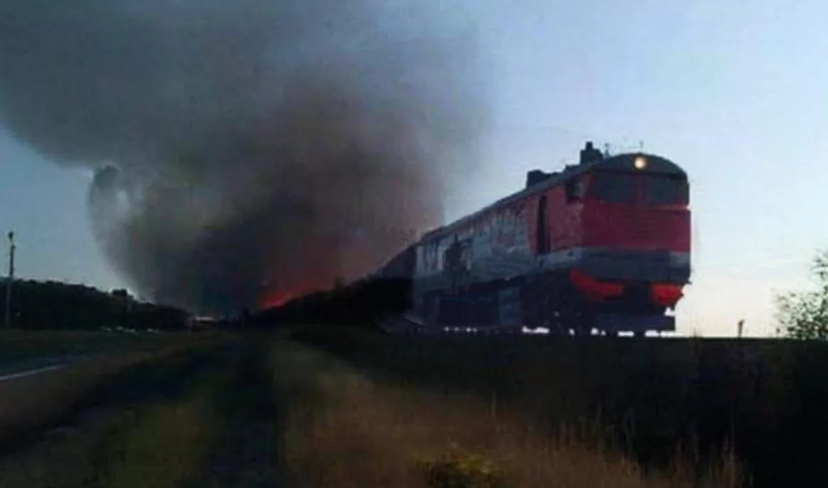 Сили спецоперацій у Криму вразили потяг з паливом / Фото: ССО ЗСУ