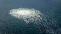 Виток газу з газопроводів Nord Stream у Балтійському морі / Фото: REUTERS