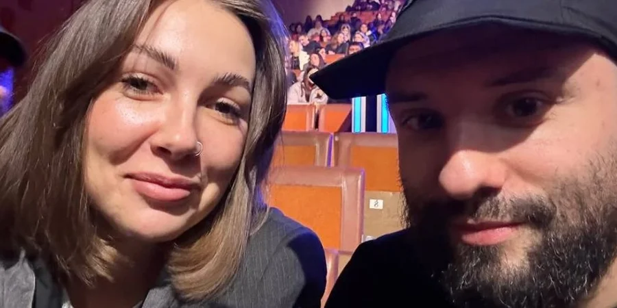 Ольга Мерзликина и Виктор Розовый / Фото: Instagram viktor_rozovyi