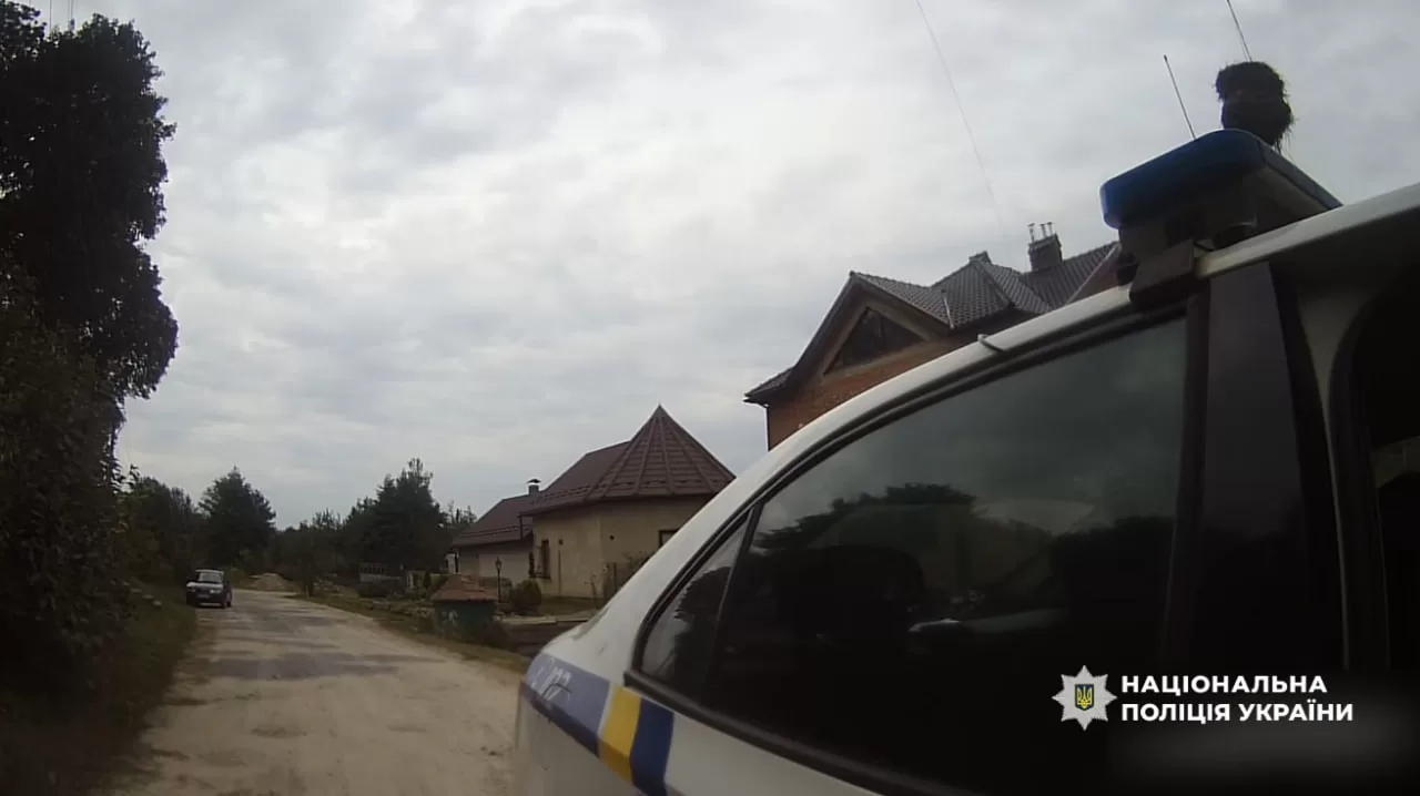 Поліція на місці затримання / Скриншот 