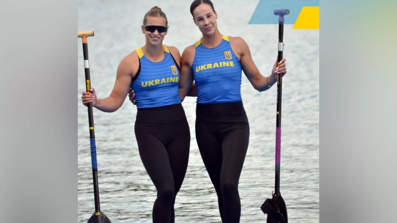 Lyudmila Luzan and Iryna Fedoriv / Photo: NOC of Ukraine and Olympic Team