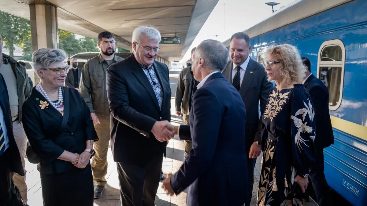 Андрій Сибіга і Марк Карні / Фото з X @andrii_sybiha