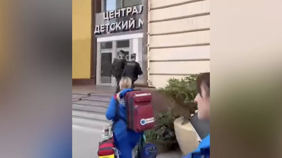 Одна людина загинула в результаті вибуху балона в ЦДС / Скріншот відео