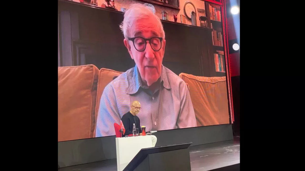 Вуди Аллен на Московской международной неделе кино / Фото: x.com/United24media