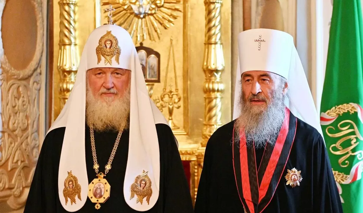 Патрарх Кирило і очільник УПЦ Онуфрій / Світлина з відкритих джерел