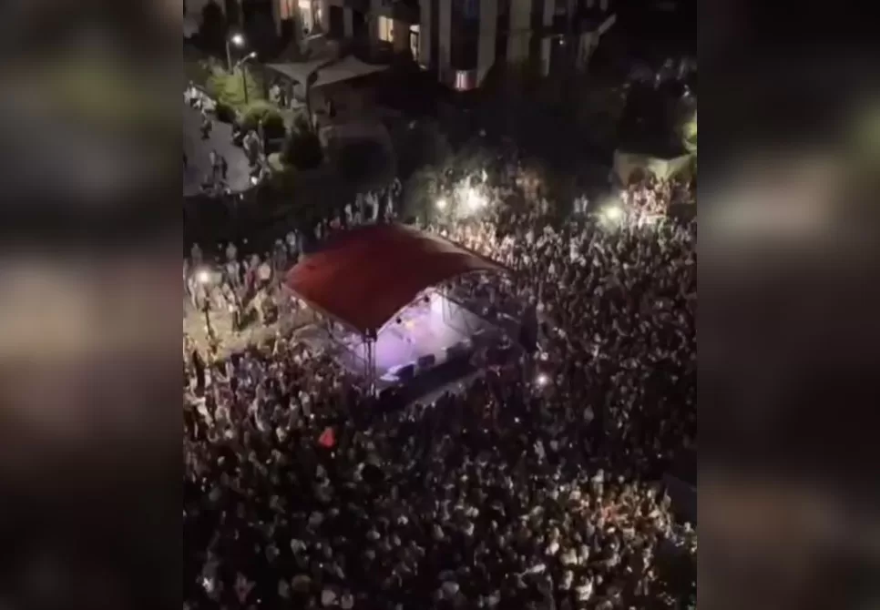 Концерт YakTak под Киевом / Скриншот