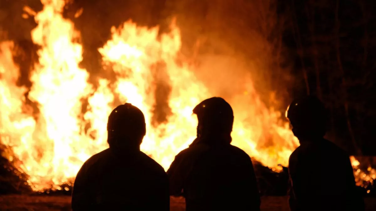 Пожар на месте поджога / Фото иллюстративное: Pexels