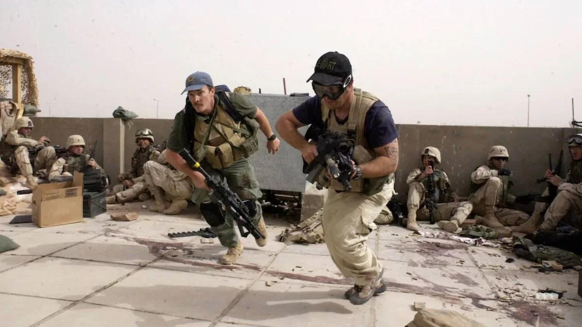 Військові найманці беруть участь у перестрілці в Іраку в 2004 році / Фото AP