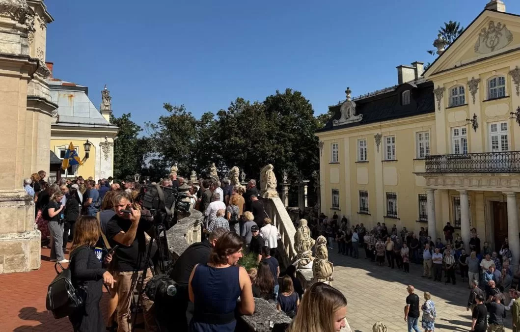 Похорон Андрія Парубія / Фото: Суспільне