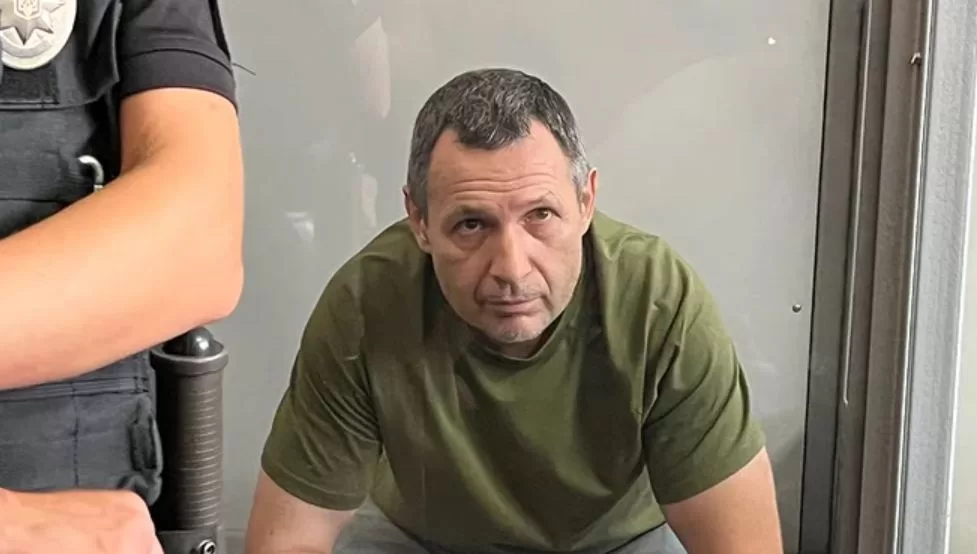 Підозрюваний у вбивстві Андрія Парубія в залі суду / Фото: hromadske