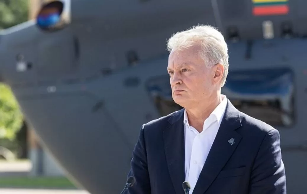 Президент Литвы Гитанас Науседа / Фото: BNS
