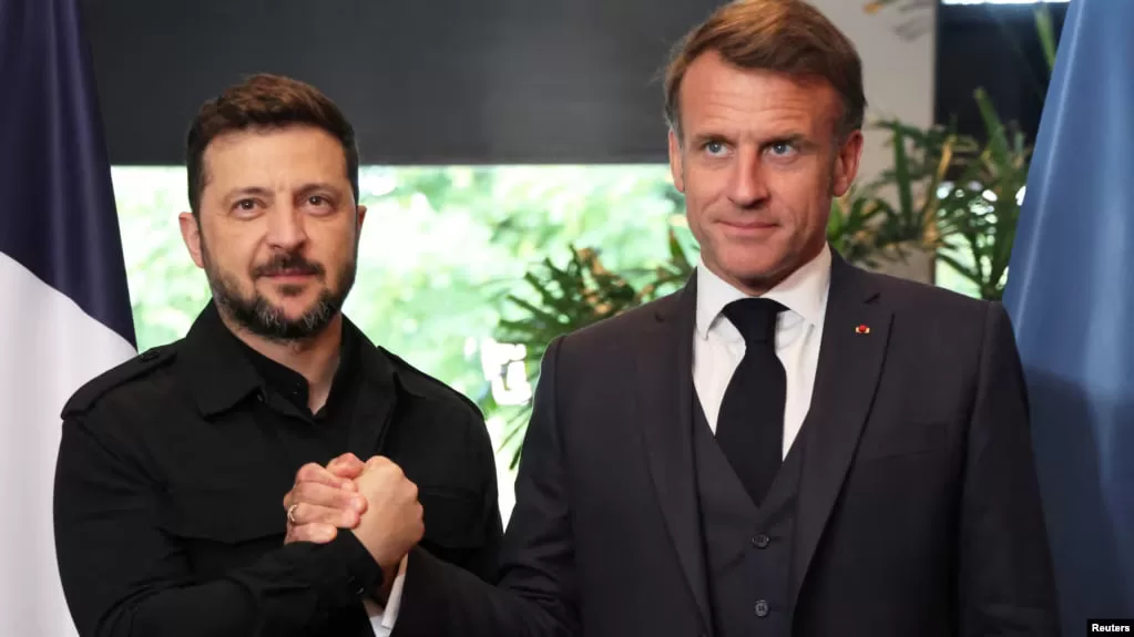 Владимир Зеленский и Эмманюэль Макрон / Фото: Reuters