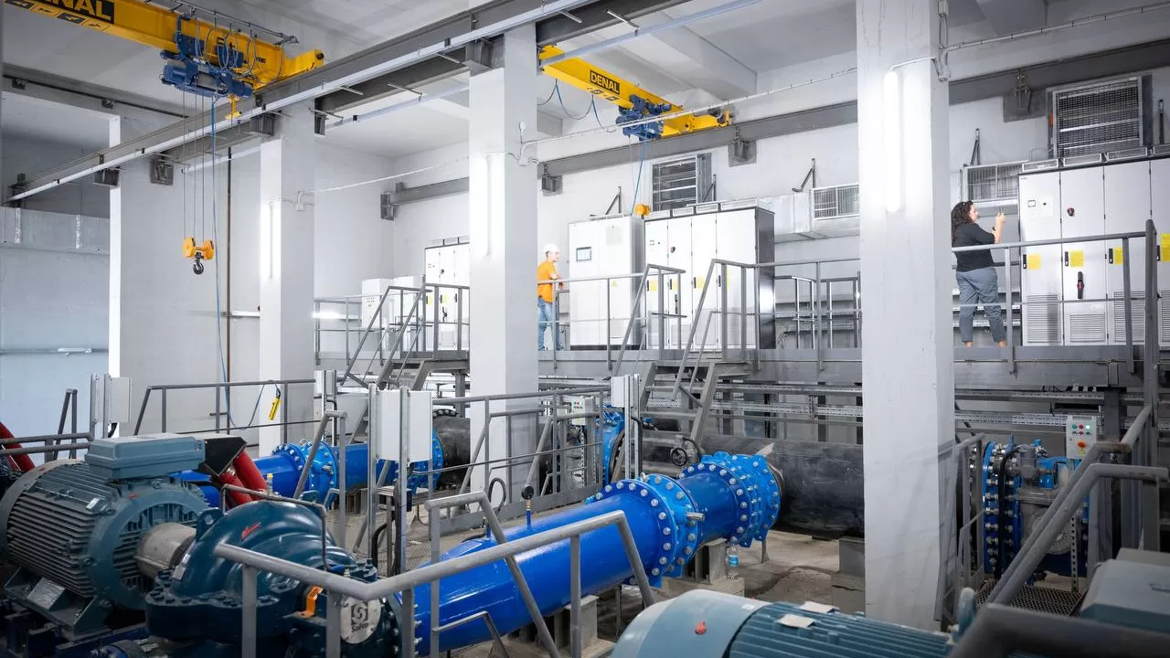 Новый магистральный водопровод / Фото: Юлия Свириденко/Facebook