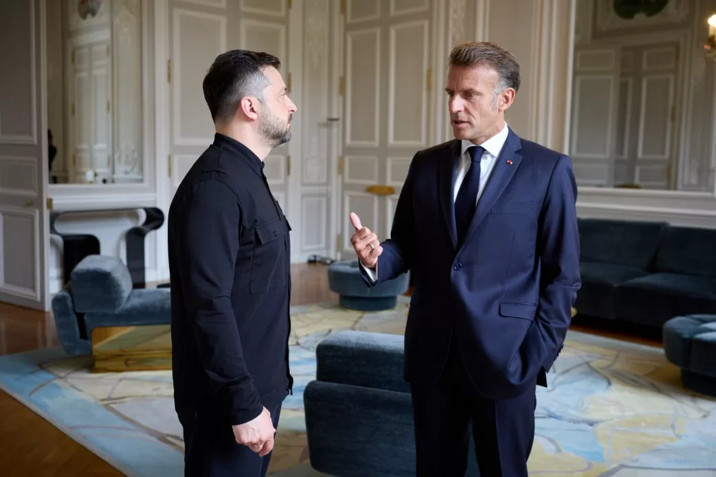 Владимир Зеленский и Эммануэль Макрон / Фото: Офис Президента