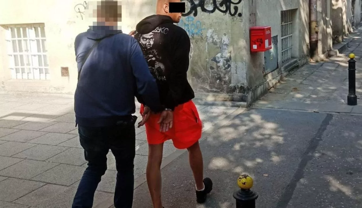 Один з нападників на українців у Варшаві / Поліція Польщі