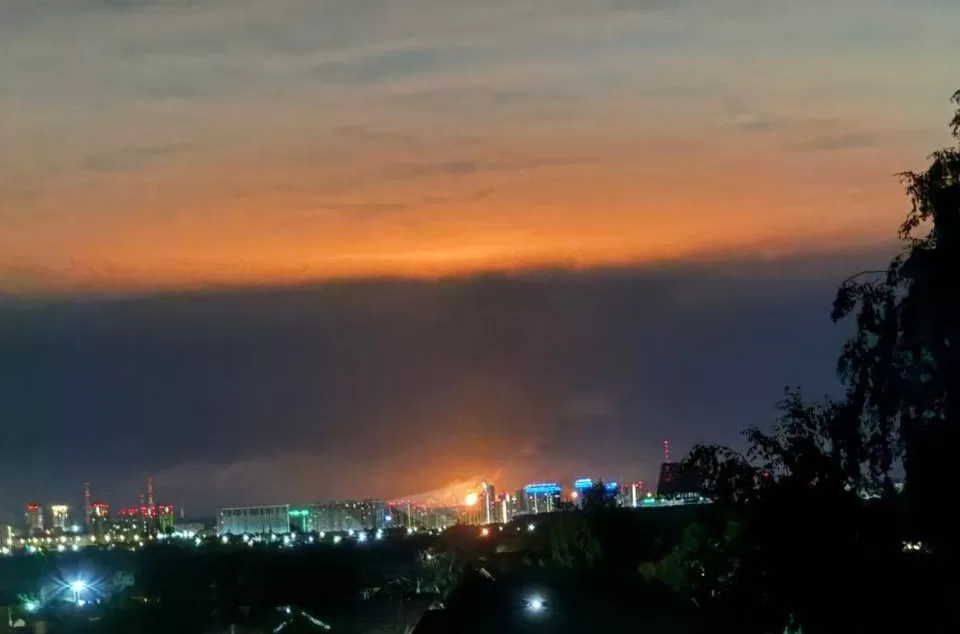 Fire at the Ryazan Oil Refinery / Photo: Telegram ASTRA