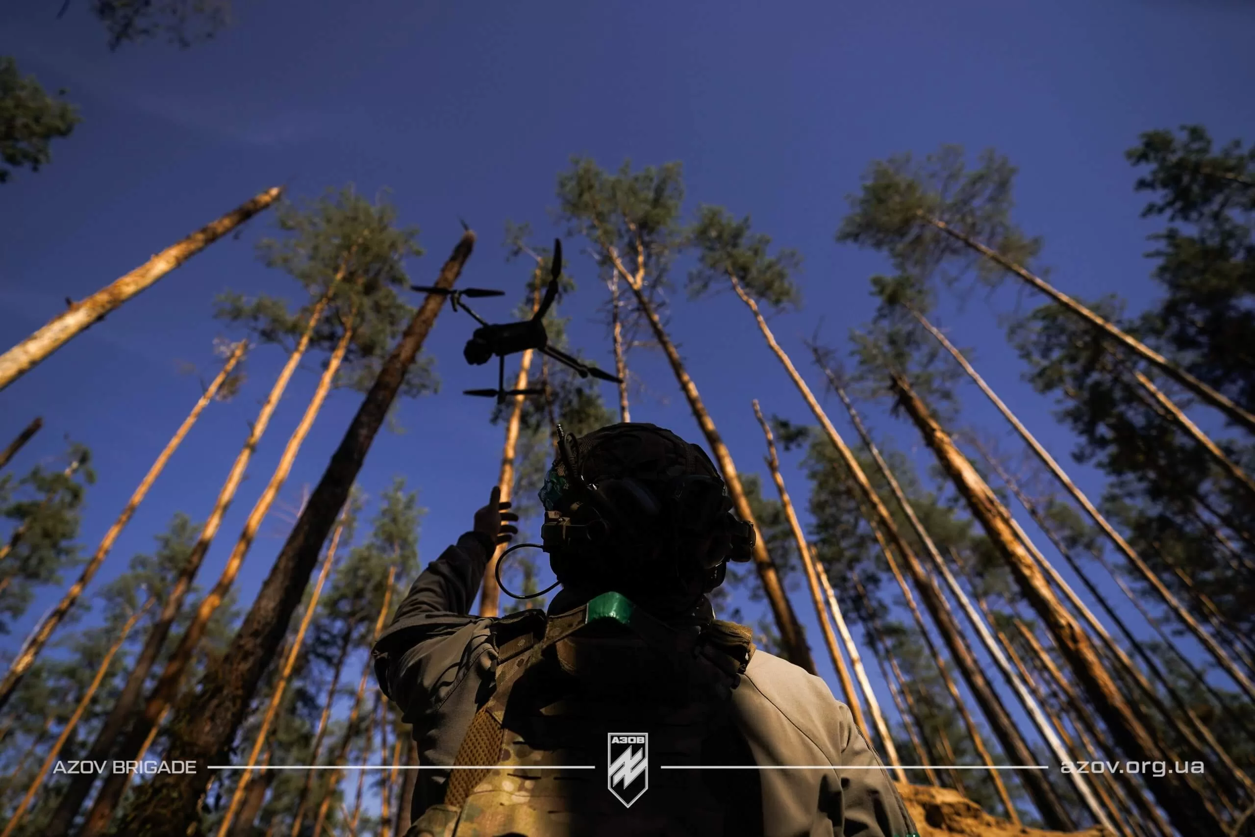 оператора БПЛА в бригаді Азов