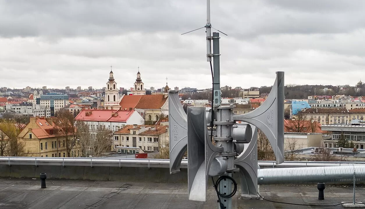 Сирени попередження / Фото: LRT.lt 