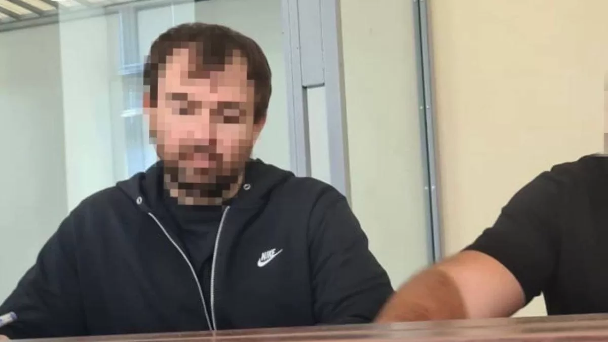 Fedir Khristenko in the courtroom / Photo: Office of the Prosecutor General
