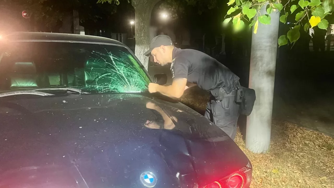 Поліція працює на місці ДТП / Фото Нацполіція