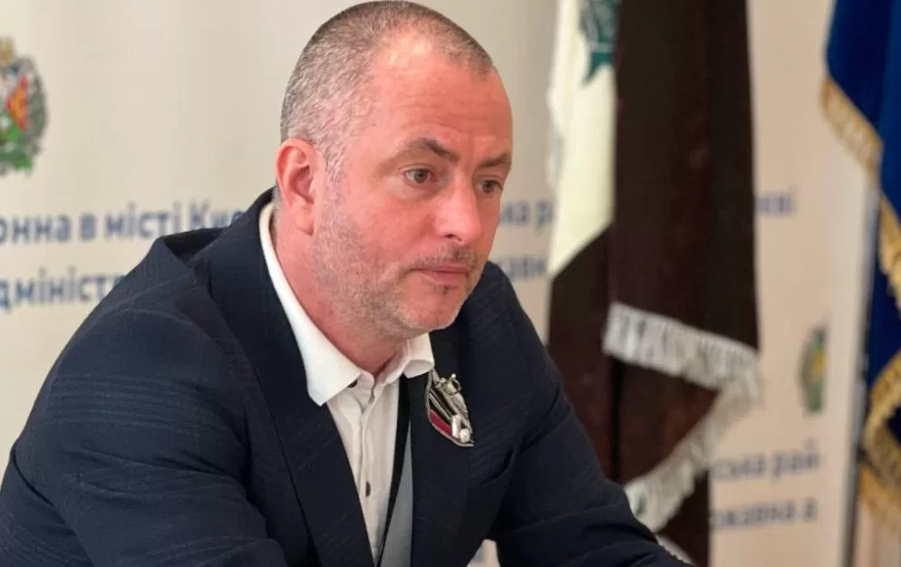 Голова Деснянської РДА Максим Бахматов / Фото: facebook/mbakhmatov