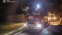 Рятувальники на місці пожежі у Харкові / Фото: ДСНС
