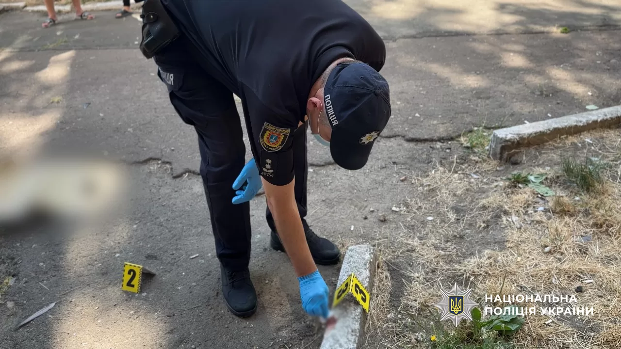 Правоохоронці на місці вбивства дитини в Одесі / Фото: ГУНП в Одеській області