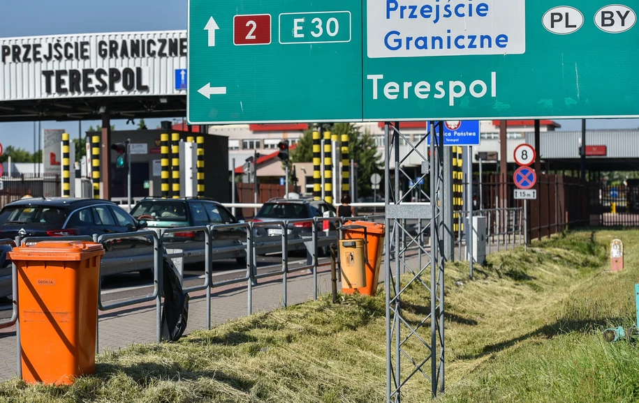Пограничный переход Тересполь — Брест / Фото: PAP