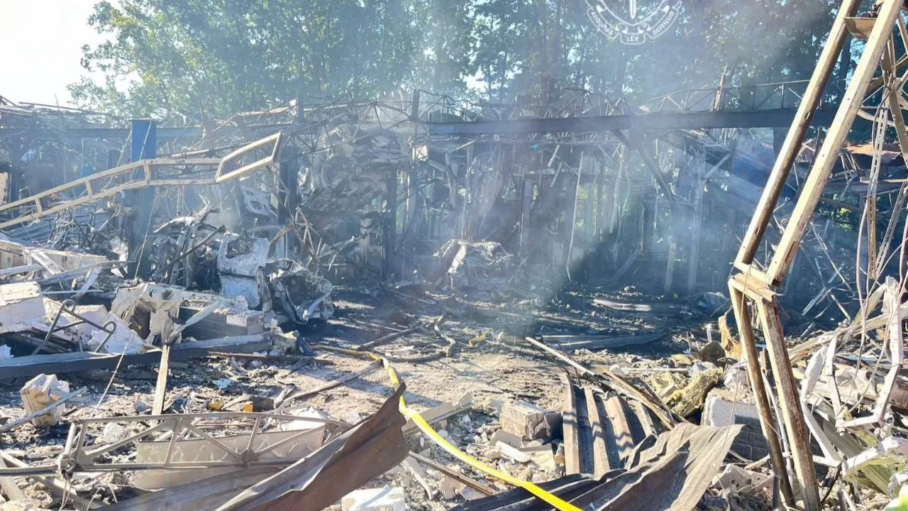 Уничтоженное предприятие в Сумах / Фото: Сумская областная прокуратура