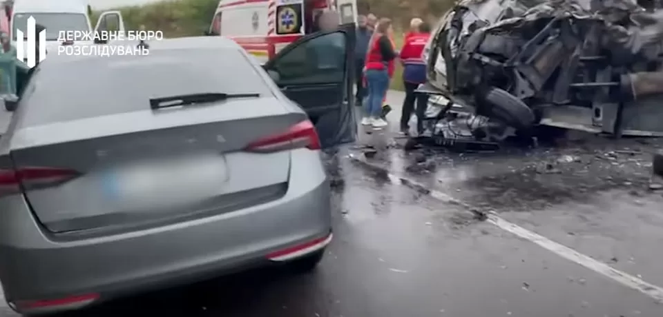 Наслідки ДТП за участі детектива НАБУ / Скриншот