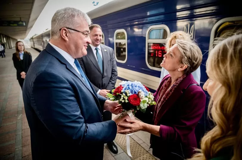 Андрей Сибига и Иветт Купер / Фото: МИД