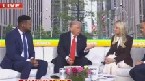 Президент США Дональд Трамп в ефірі Fox News / Кадр з відео