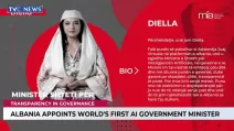 В Албанії перший у світі віртуальний міністр займатиметься держзакупівлями / Скріншот TVC News
