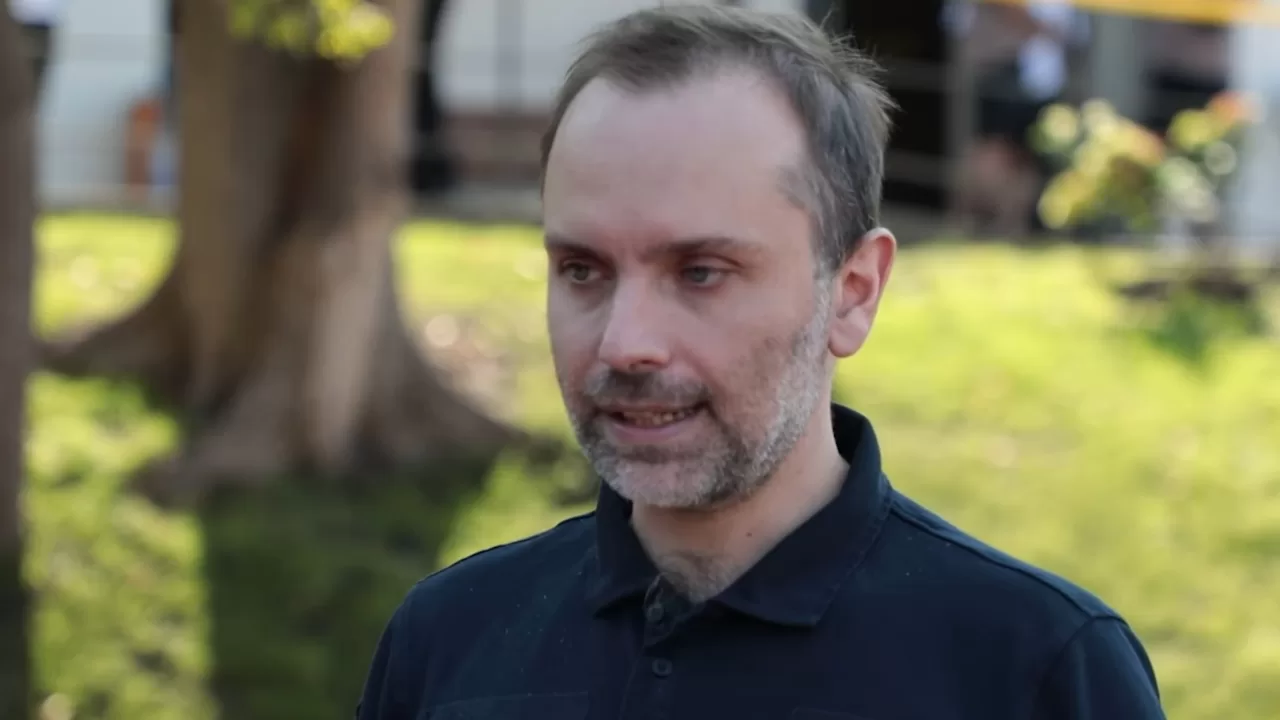 Голова правління АТ "Укрзалізниця" Олександр Перцовський / Скриншот з відео