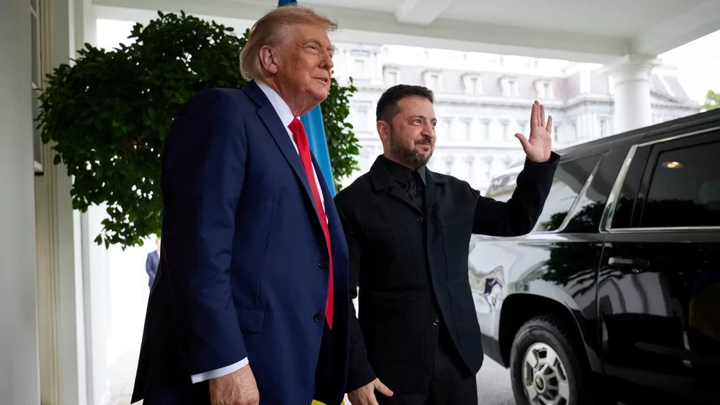 Президент США Дональд Трамп и президент Украины Владимир Зеленский / Фото: REUTERS