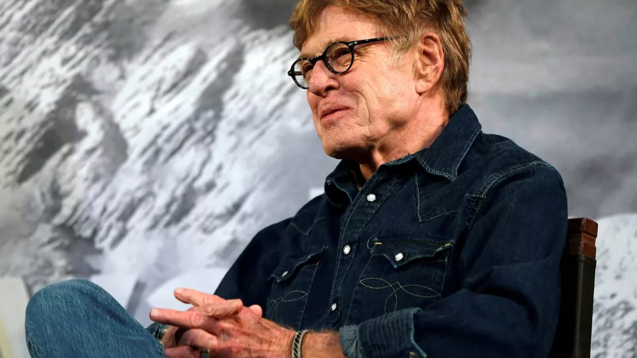 Роберт Редфорд виступає перед журналістами на прес-конференції в день відкриття кінофестивалю «Санденс», 22 січня 2015 / Фото Reuters