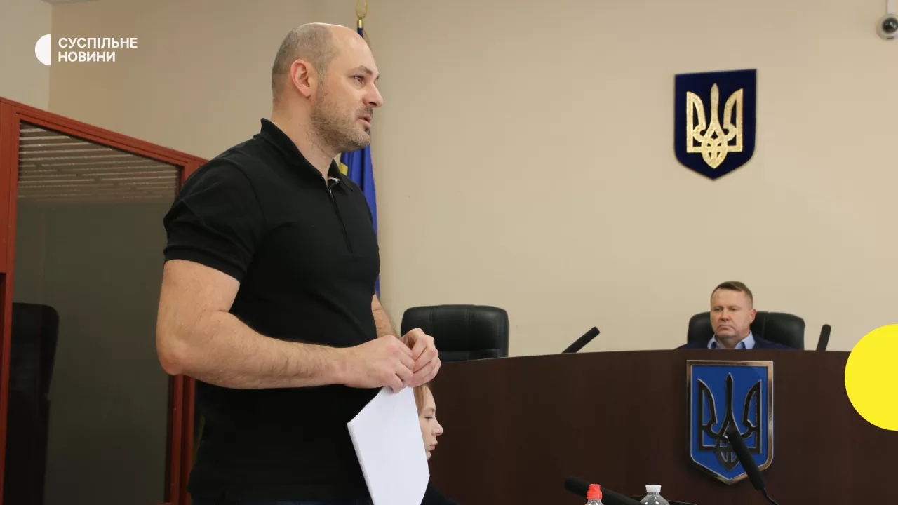 Ruslan Magamedrasulov in court, September 12, 2025 / Photo Suspilne