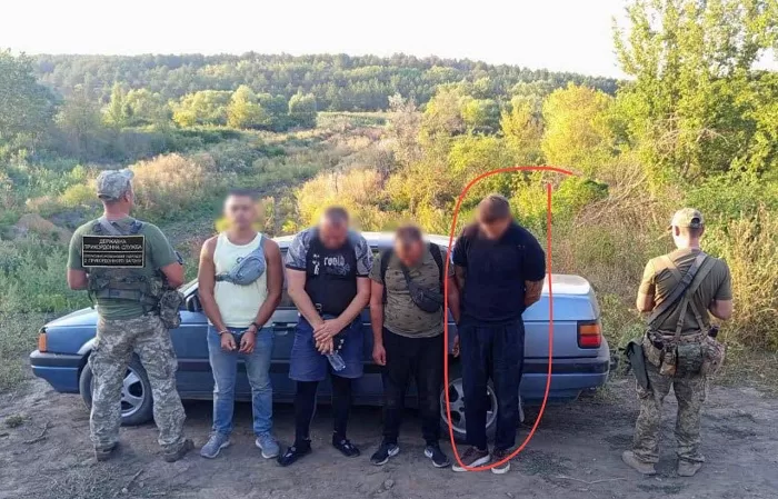 Затримання порушників / Фото: ДПСУ