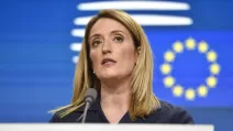 Президент Европарламента Роберта Мецола / Фото: AP