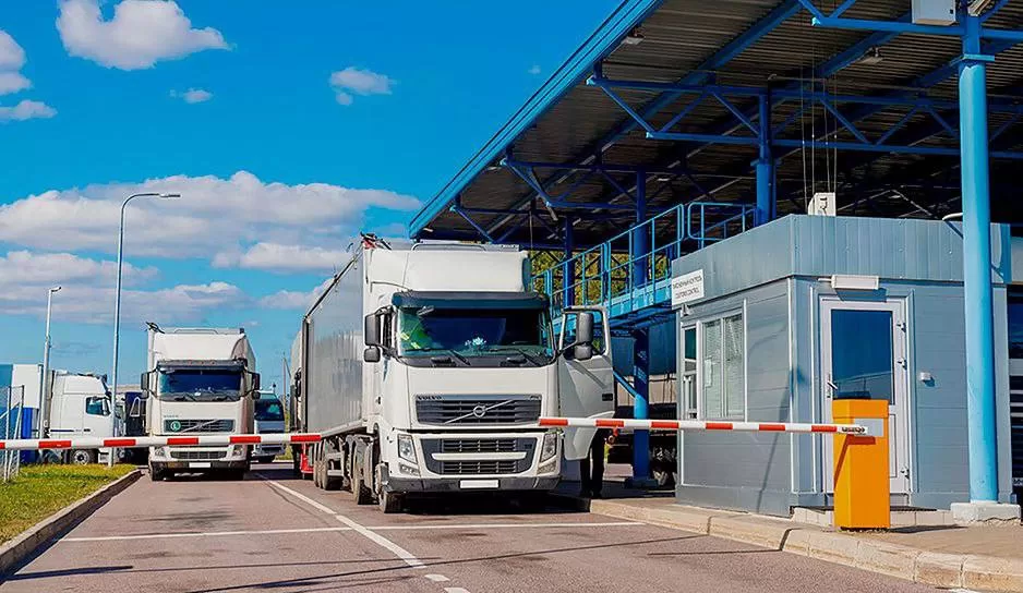 Польские грузовики на границе / Фото: t.me/customs_bel