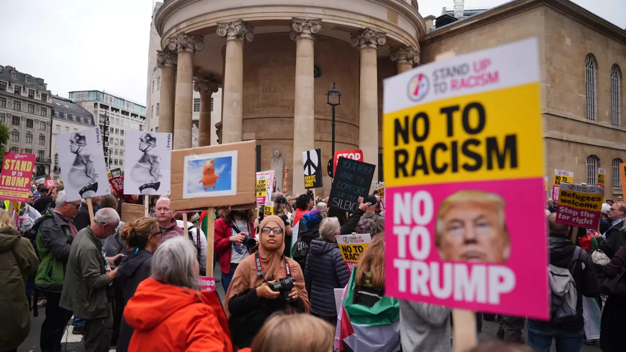 Митинг в Лондоне против Трампа / Фото: The Guardian