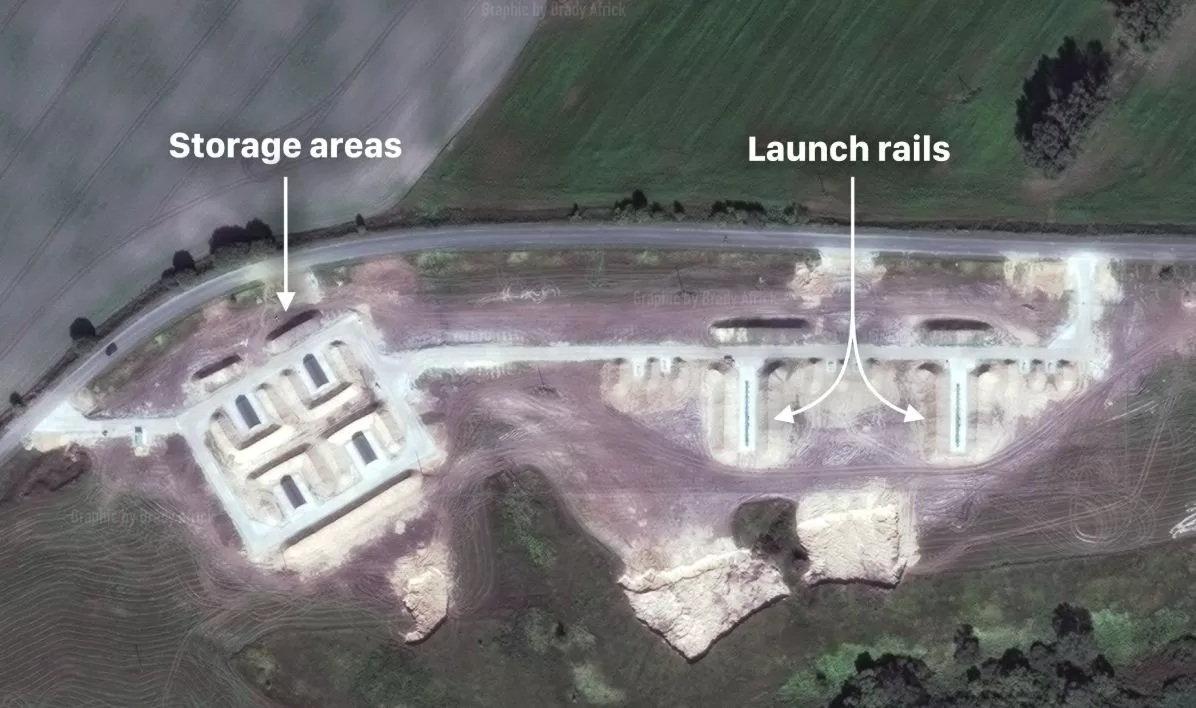 Пусковий майданчик дронів-камікадзе / Brady Africk